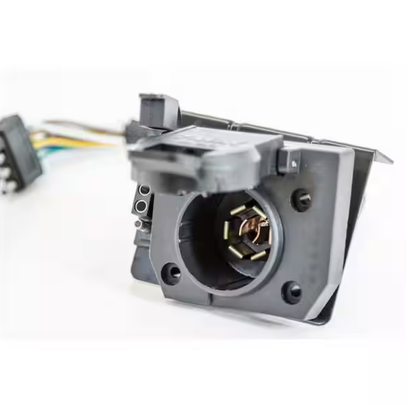 7-Way Dual-Plug Trailer Connector with 10 in. Prewired Harness