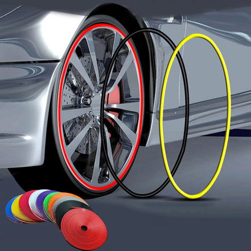 Universal Car Rim Protect Strip Wheel Edge Protector