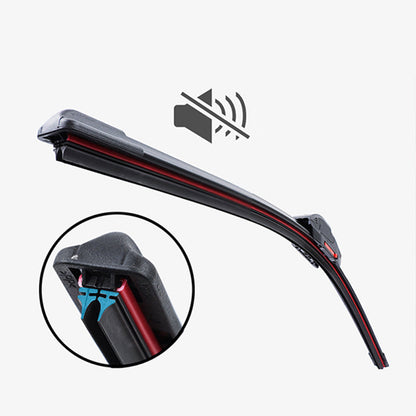 Silent Four-Layer Rubber Strip Windshield Wipers for Car