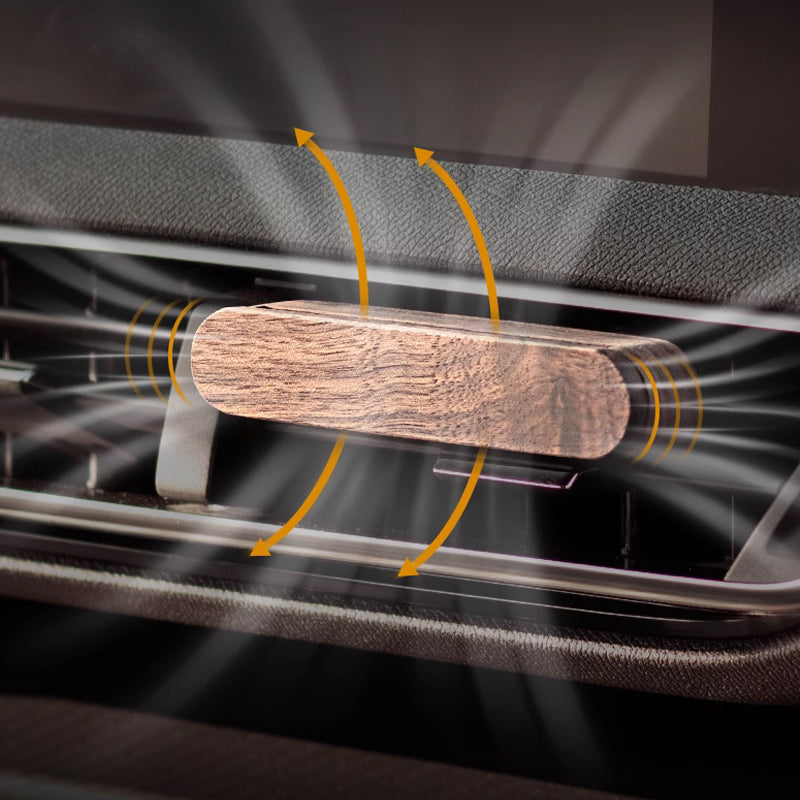 Car Magnetic Wooden Diffuser Vent Clips